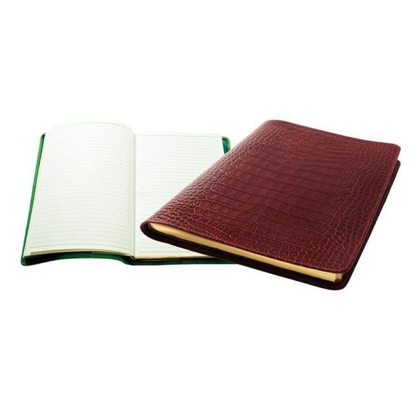 Raika Raika NI 141 RED 7in. x 10in. Lined Journal with Map - Red NI 141 RED